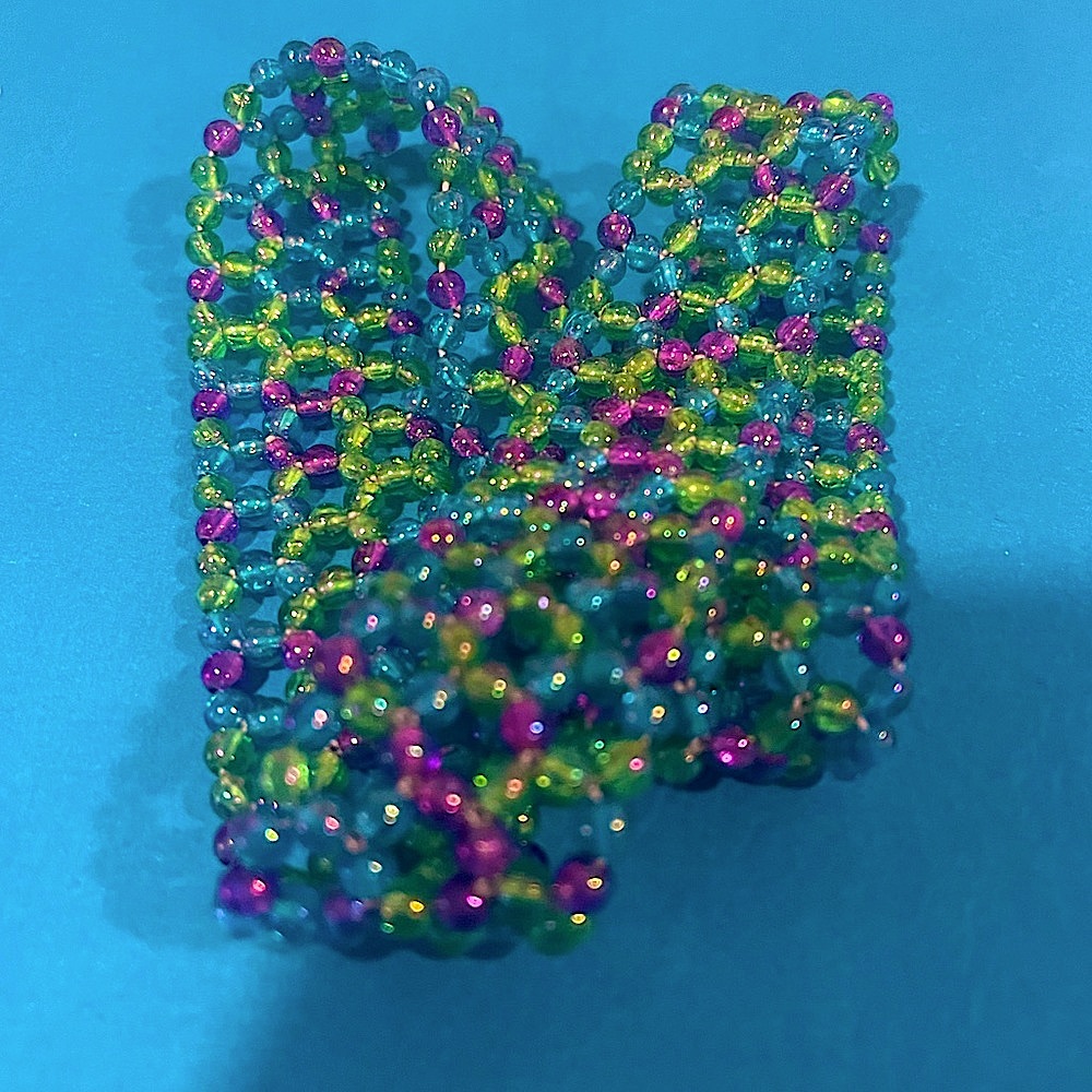 Fashion colorful beads elastic headband for Women/Girls
